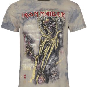 Iron Maiden T-Shirt Killers S to 3XL for Men white-grey