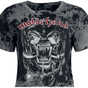 Motorhead T-Shirt Logo M to XL for Women grey