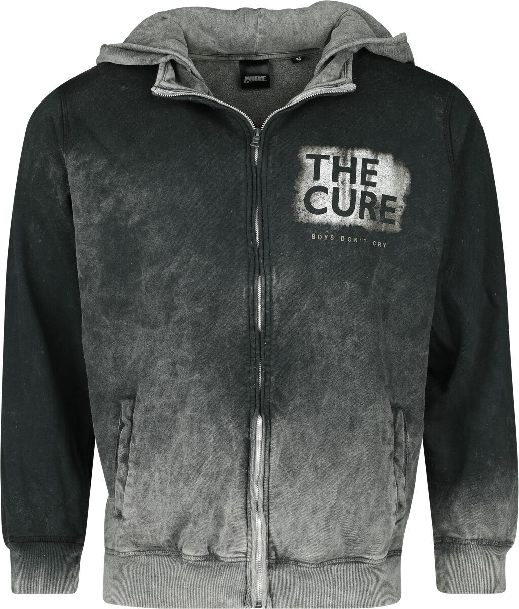 The Cure Hoodie Jacket Boys Don't Cry S to XXL for Men grey