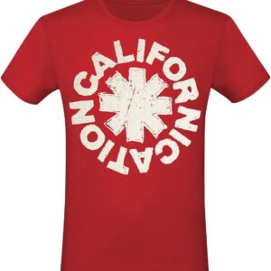 Red Hot Chili Peppers T-Shirt Californication S to 3XL for Men red