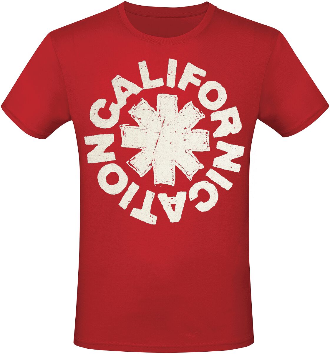 Red Hot Chili Peppers T-Shirt Californication S to 3XL for Men red