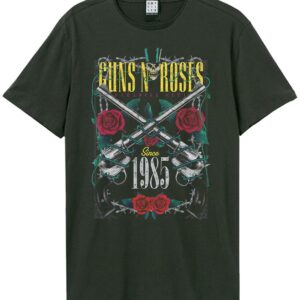 Guns N' Roses T-Shirt Amplified Collection LA Big Guns XS to 3XL for Men charcoal
