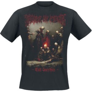 Cradle Of Filth T-Shirt Cult Sacrifice S to XXL for Men black