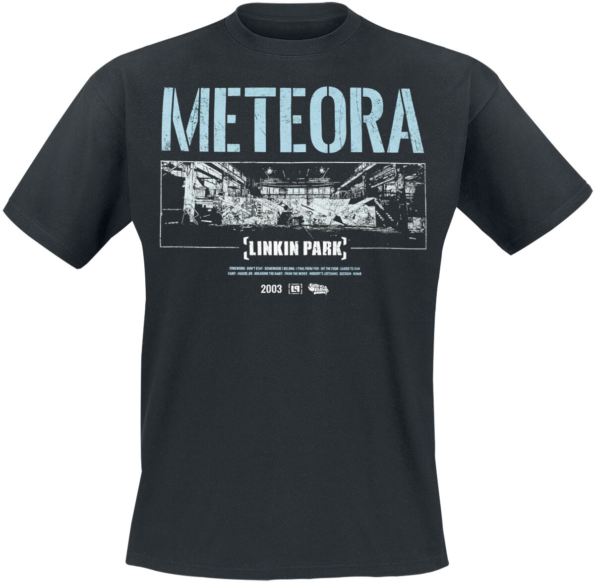 Linkin Park T-Shirt Wall Art S to XL for Men black