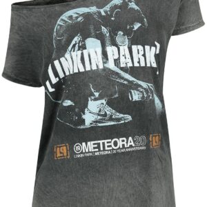 Linkin Park T-Shirt Overlay S to XXL for Women grey