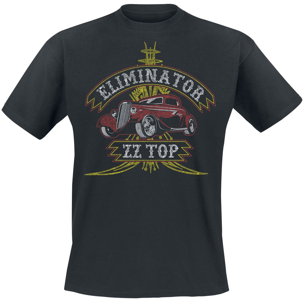 ZZ Top T-Shirt Eliminator Pinstripe S to 3XL for Men black