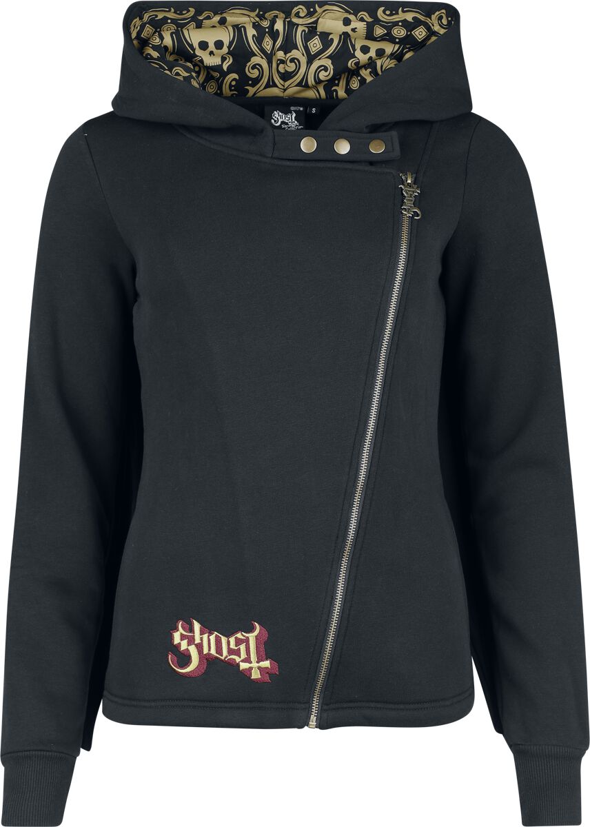 Ghost Hoodie Jacket EMP Signature Collection S to 3XL for Women black