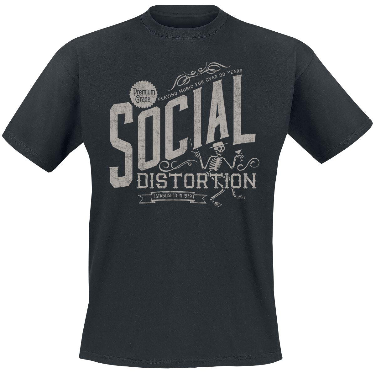 Social Distortion T-Shirt Premium Grade S to 3XL for Men black