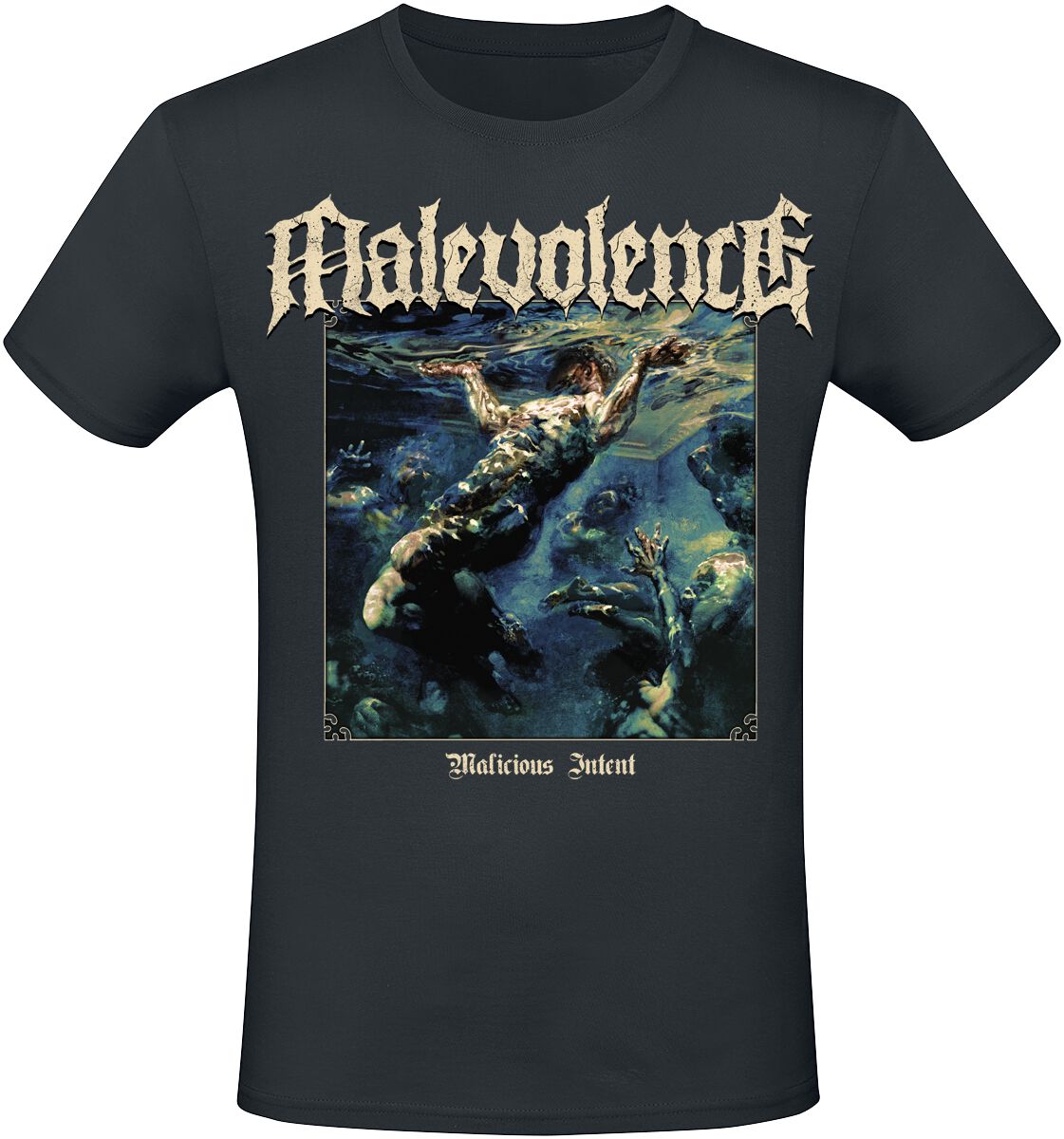 Malevolence T-Shirt Malicious Intent S to XXL for Men black