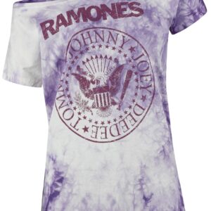 Ramones T-Shirt Crest S to XXL for Women lilac