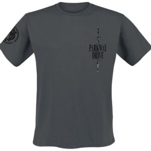 Parkway Drive T-Shirt You Can't Break Me S to XXL for Men grey