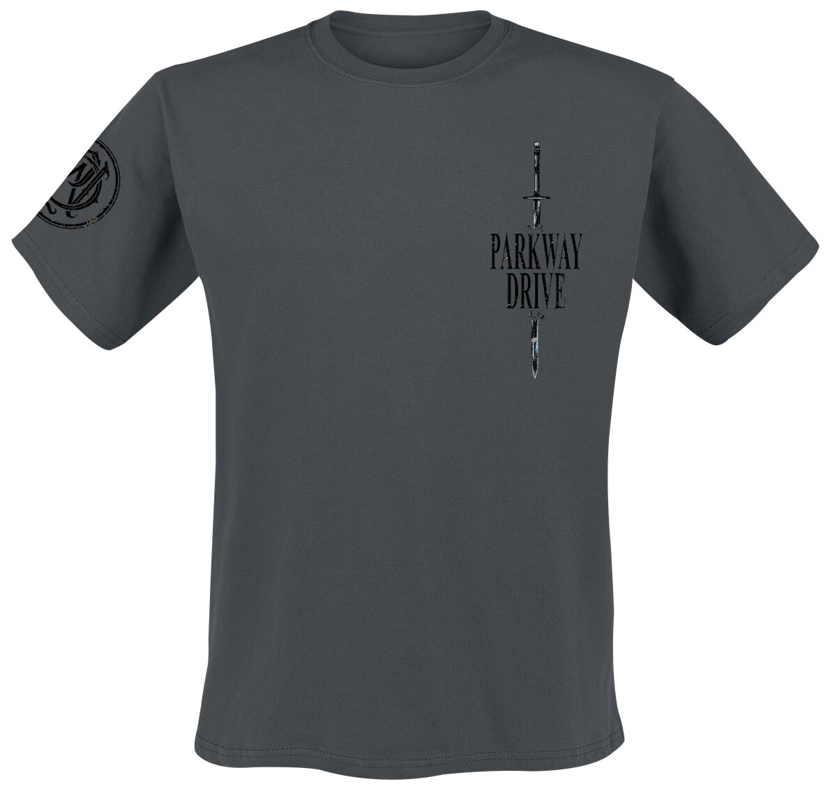 Parkway Drive T-Shirt You Can't Break Me S to XXL for Men grey