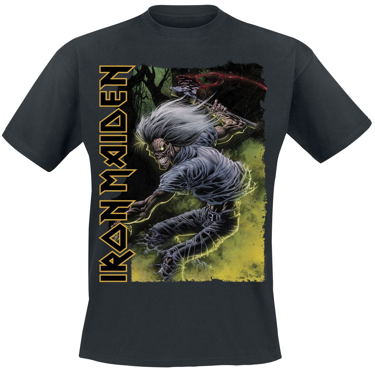 Iron Maiden T-Shirt To Tame A Land S to XXL for Men black