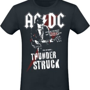 AC/DC T-Shirt Thunderstruck S to 4XL for Men black