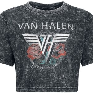 Van Halen T-Shirt Tour 1984 M to XL for Women grey