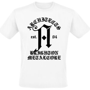 Architects T-Shirt Medieval M to XXL for Men white