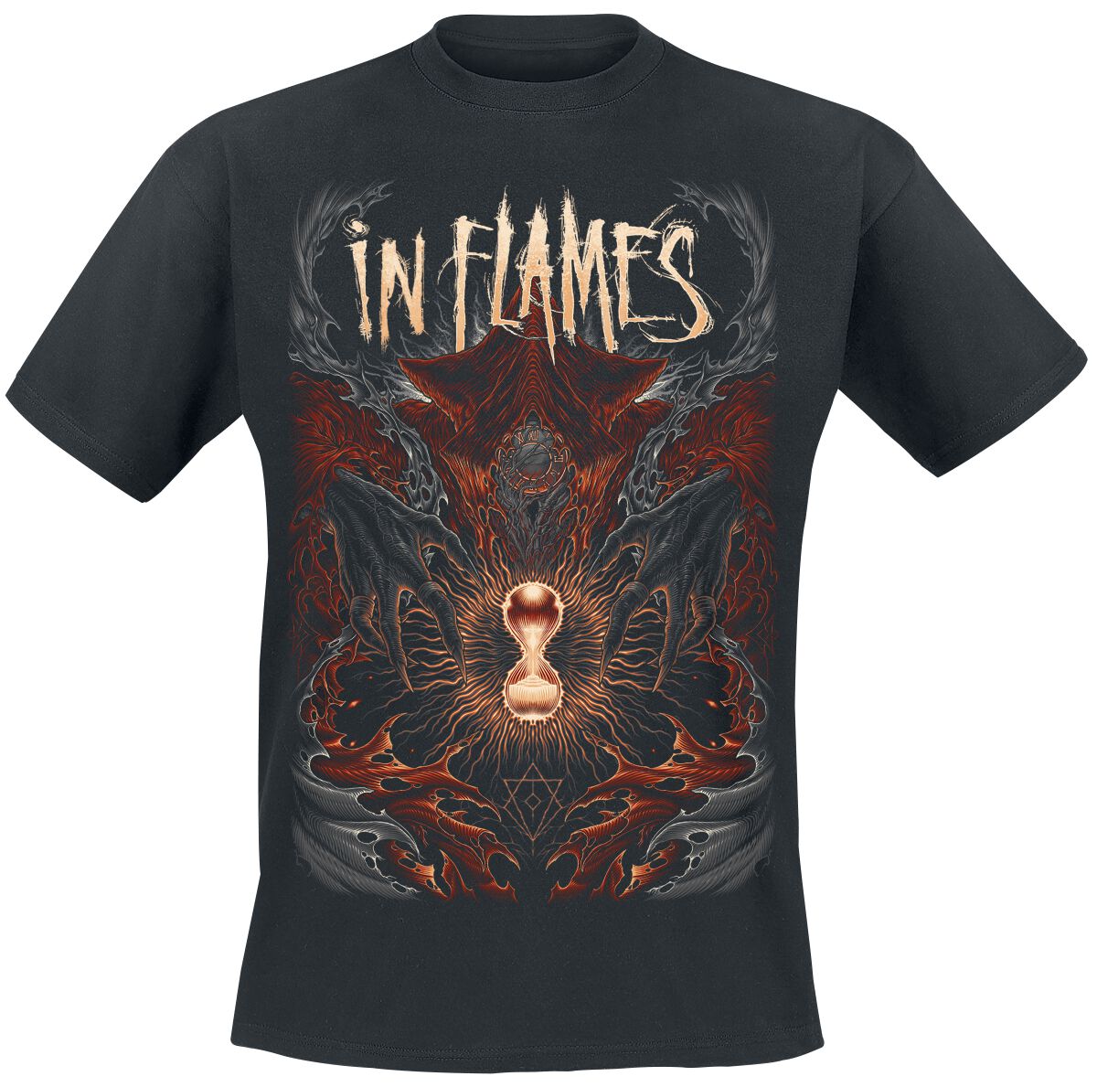 In Flames T-Shirt Ghost In My Head S to 3XL for Men black