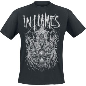 In Flames T-Shirt Buried Time S to 3XL for Men black