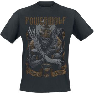 Powerwolf T-Shirt Wolf vs Angel S to XXL for Men black
