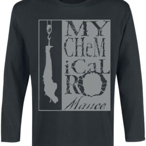 My Chemical Romance Long-sleeve Shirt Hangman L to XL for Men black