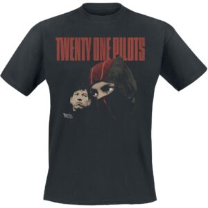Twenty One Pilots T-Shirt Two Heads S to XXL for Men black