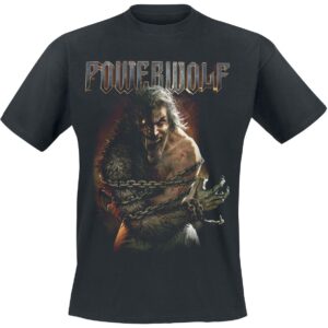 Powerwolf T-Shirt 1589 S to XXL for Men black