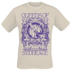 Queens Of The Stone Age T-Shirt Sacrilege S to 3XL for Men sand
