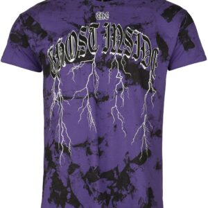 The Ghost Inside T-Shirt Thunder S to XXL for Men purple-black