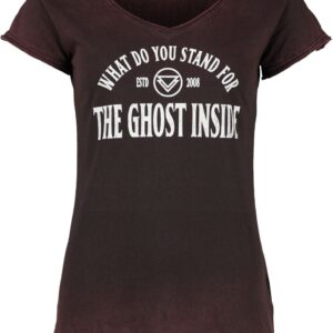 The Ghost Inside T-Shirt Best Of Me S to XXL for Women wine red