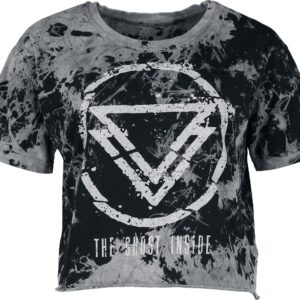The Ghost Inside T-Shirt Distorted L to XXL for Women grey