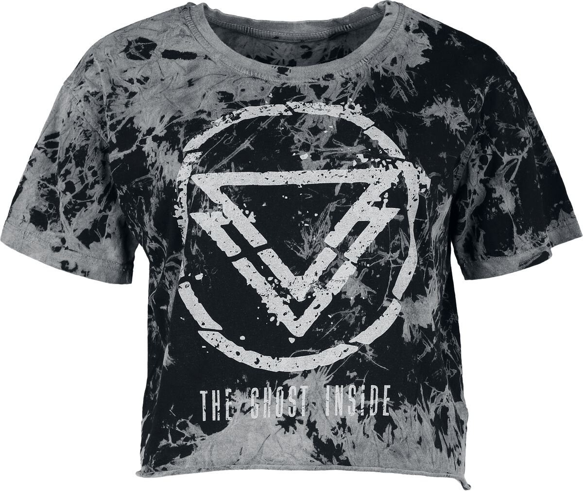 The Ghost Inside T-Shirt Distorted L to XXL for Women grey