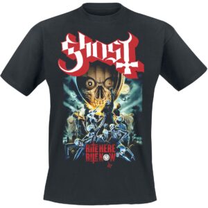 Ghost T-Shirt Rite Here Poster Tee S to 3XL for Men black