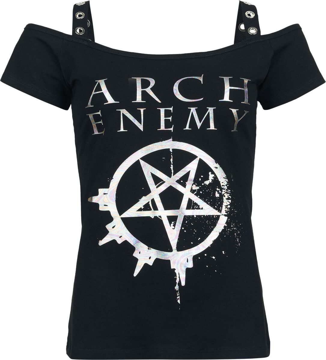 Arch Enemy T-Shirt EMP Signature Collection S to XL for Women black