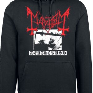 Mayhem Hoodie Deathcrush S to XXL for Men black