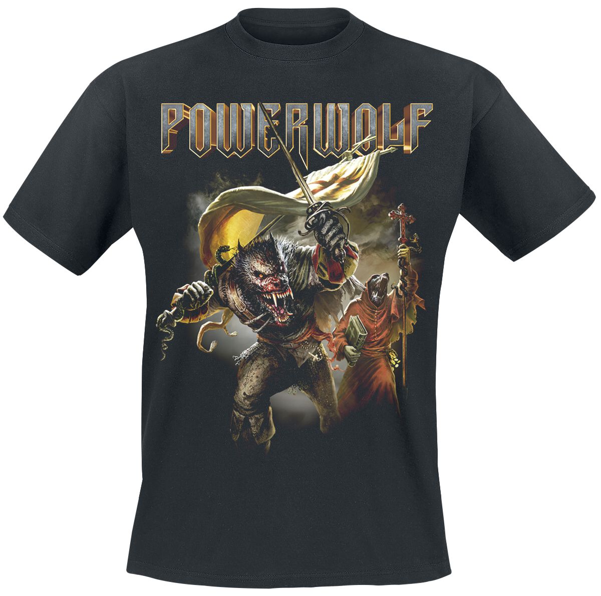 Powerwolf T-Shirt Sinners Of The Seven Seas S to 4XL for Men black