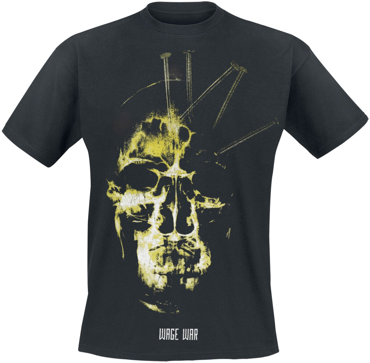 Wage War T-Shirt XRayNail5 S to 4XL for Men black