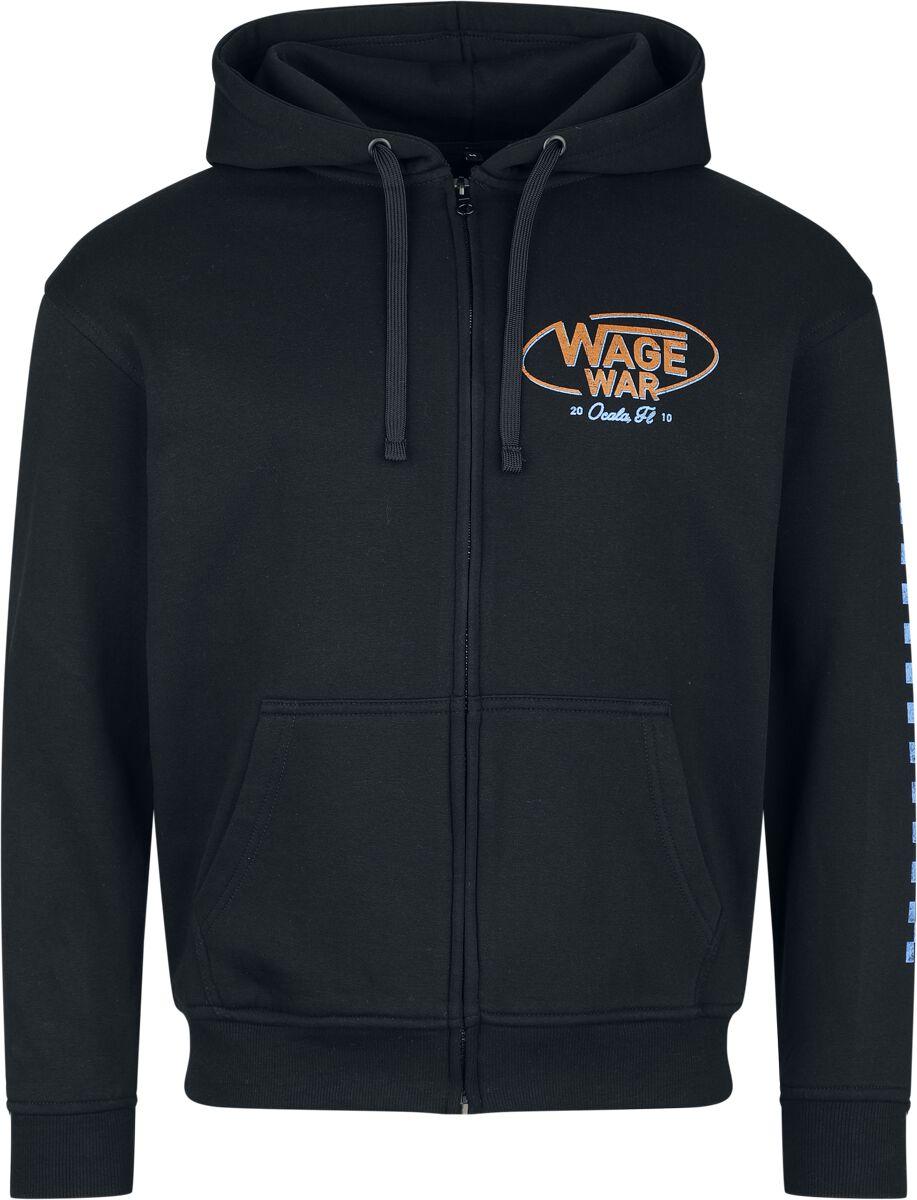 Wage War Hoodie Jacket MetalcoreX S to XXL for Men black