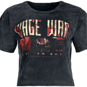 Wage War T-Shirt Nail5 S to XXL for Women charcoal