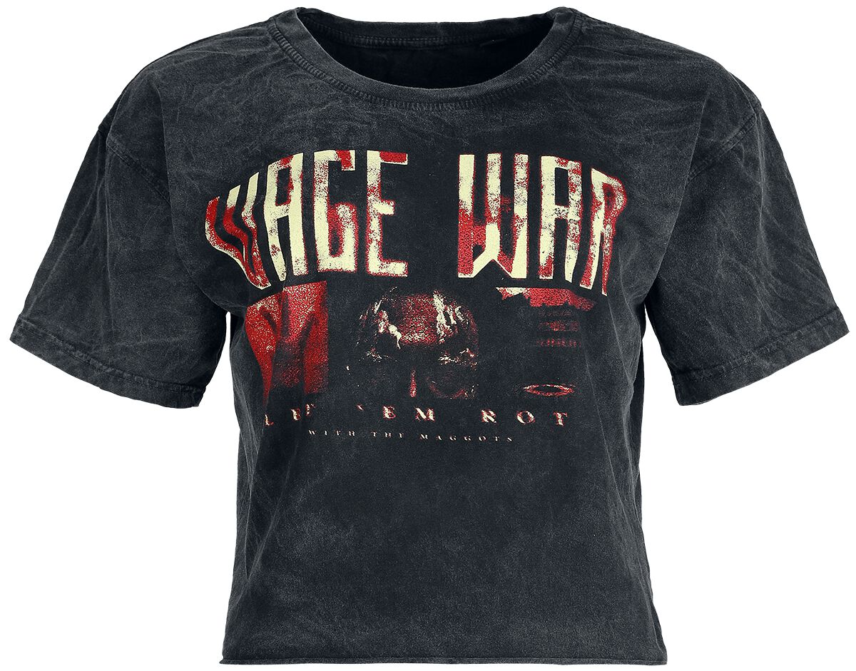 Wage War T-Shirt Nail5 S to XXL for Women charcoal