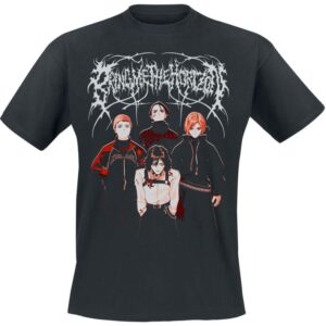 Bring Me The Horizon T-Shirt No Love Like Your Own Anime Group S to XXL for Men black