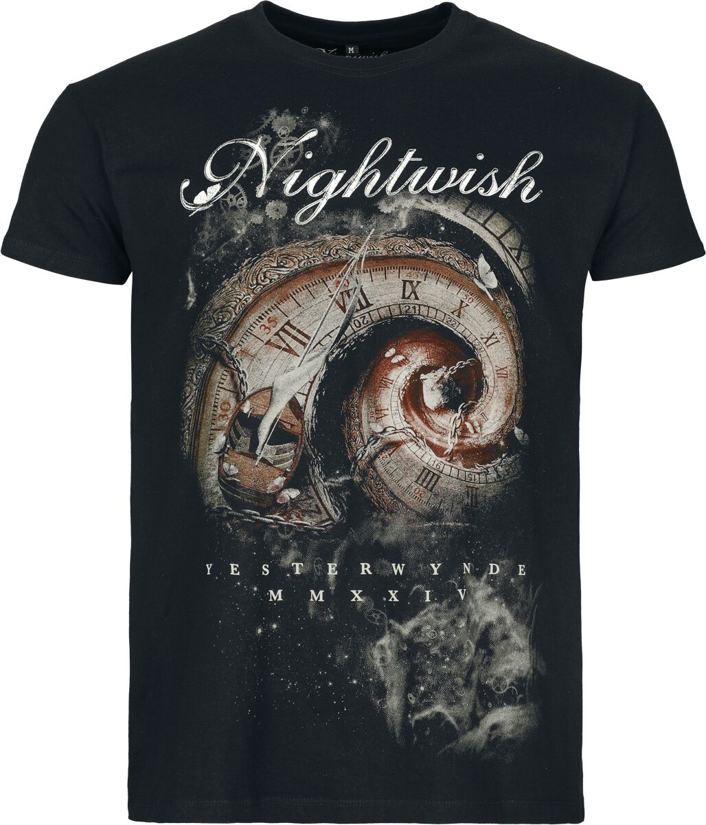 Nightwish T-Shirt Yesterwynde Space S to 4XL for Men black