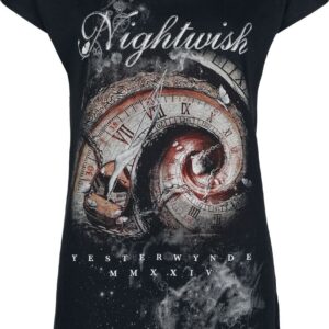 Nightwish T-Shirt Yesterwynde Space S to XXL for Women black