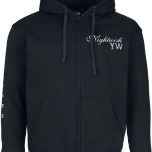 Nightwish Hoodie Jacket Yesterwynde Time S to XXL for Men black