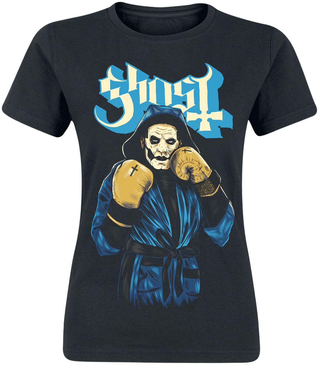 Ghost Disney T-Shirt Papa Prize Fighter M to XL for Women black