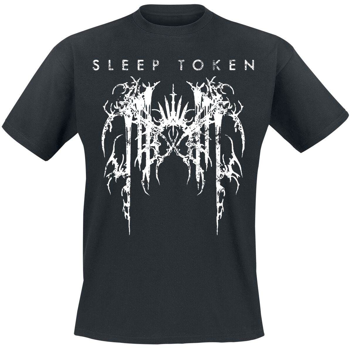 Sleep Token T-Shirt Grunge Logo M to 3XL for Men black