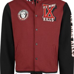 Ice Nine Kills Varsity Jacket Horrorwood S to 3XL for Men multicolour