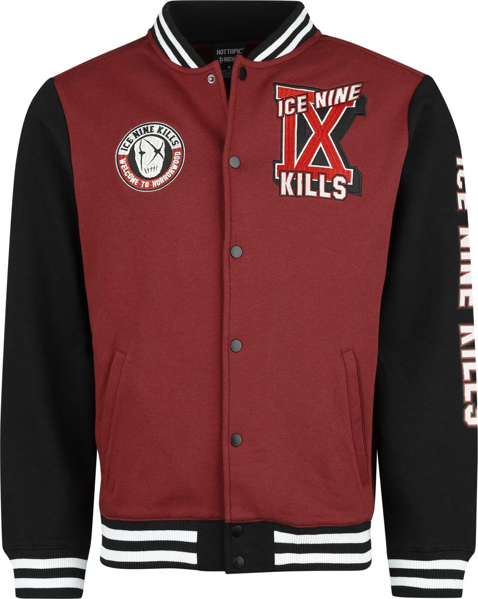 Ice Nine Kills Varsity Jacket Horrorwood S to 3XL for Men multicolour