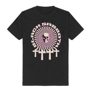 Black Sabbath T-Shirt Psychadelic Skull S to 3XL for Men black