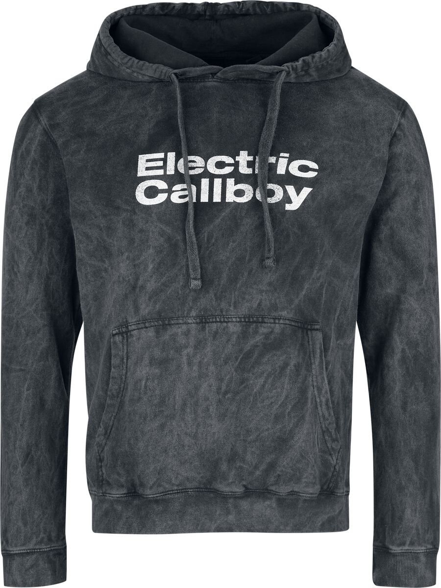 Electric Callboy Hoodie Choo Choo S to L for Men charcoal