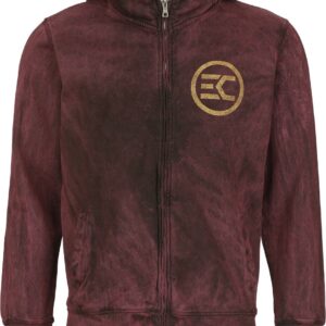 Electric Callboy Hoodie Jacket All Night Long S to XL for Men rust